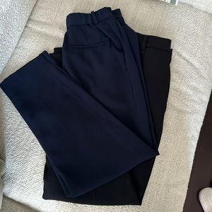 Uniqlo summer work plants navy blue and black bundle